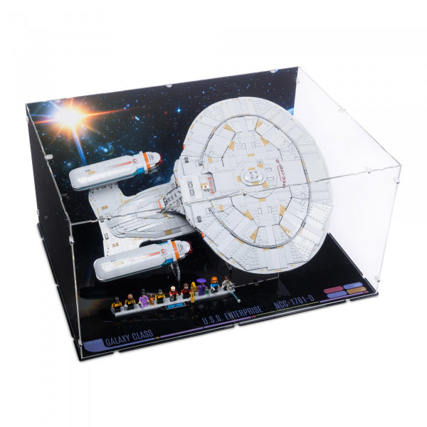 10356 Star Trek: U.S.S. Enterprise NCC-1701-D - Acryl Vitrine Lego