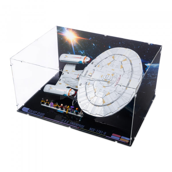 10356 Star Trek: U.S.S. Enterprise NCC-1701-D - Acryl Vitrine Lego