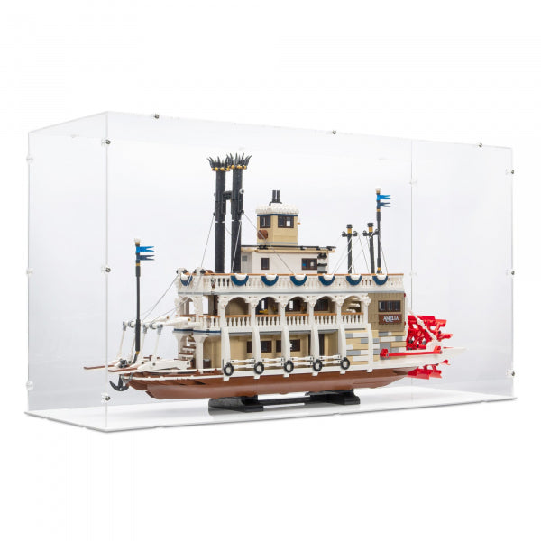 21356 Flussraddampfer - Acryl Vitrine Lego