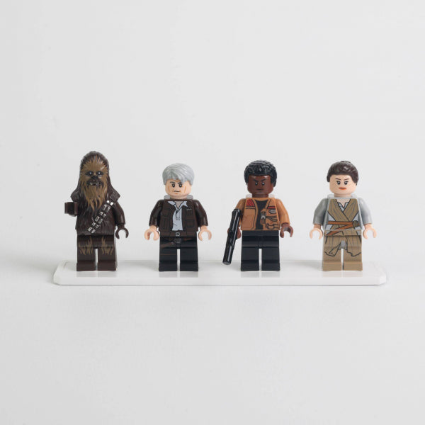 Displayständer für 4 LEGO Minifiguren (5er Pack)
