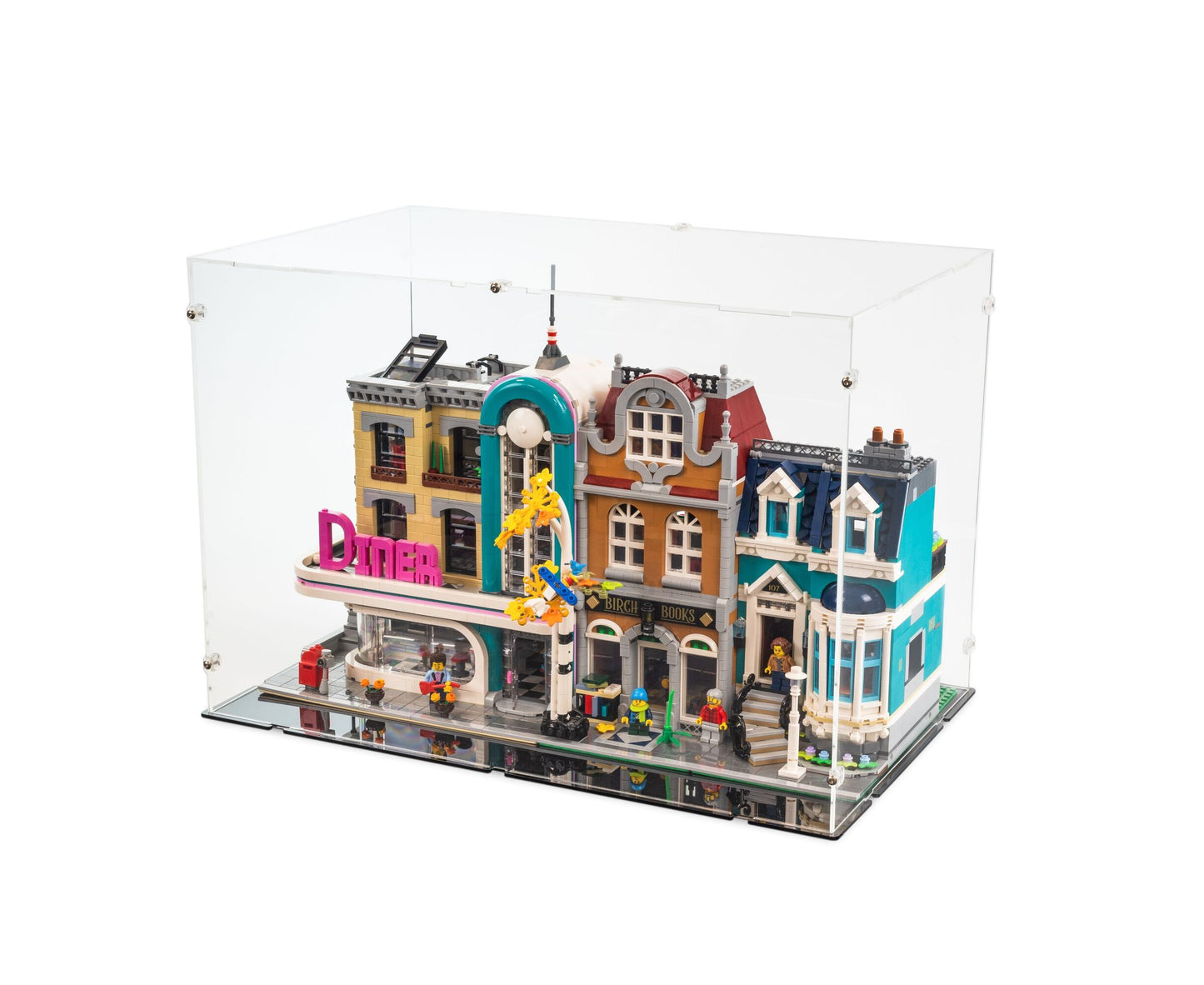 2x Lego Modular Buildings (H36) XL - Acrylic Display Case Lego