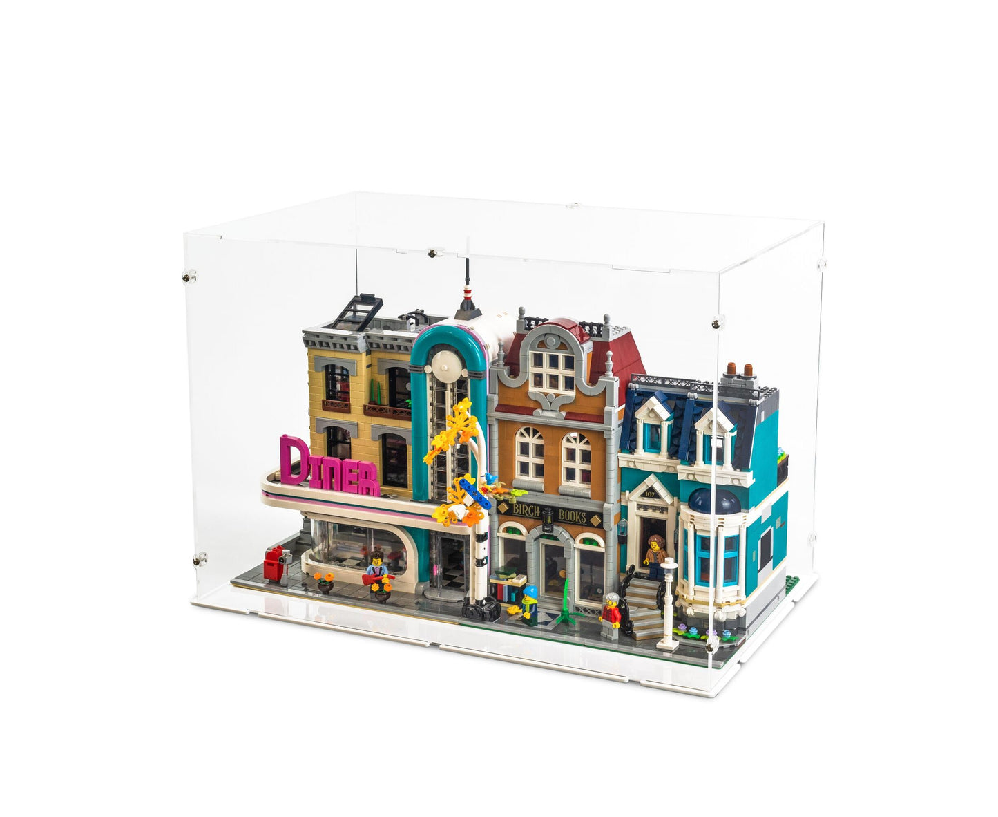 2x Lego Modular Buildings (H36) XL - Acrylic Display Case Lego