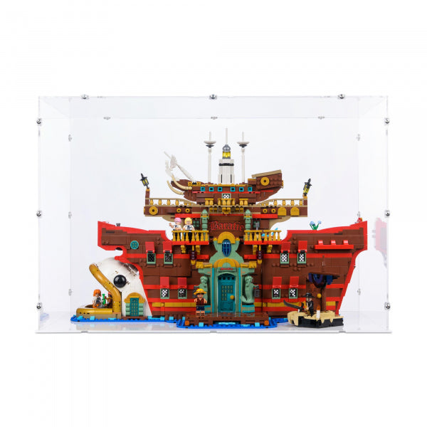 75640 One Piece Baratie, das Schwimmende Restaurant - Acryl Vitrine Lego