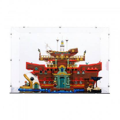 75640 One Piece Baratie, das Schwimmende Restaurant - Acryl Vitrine Lego