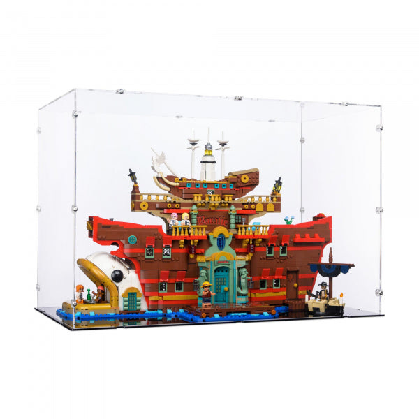 75640 One Piece Baratie, das Schwimmende Restaurant - Acryl Vitrine Lego