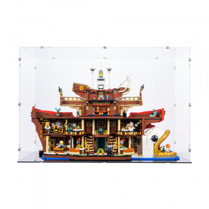 75640 One Piece Baratie, das Schwimmende Restaurant - Acryl Vitrine Lego