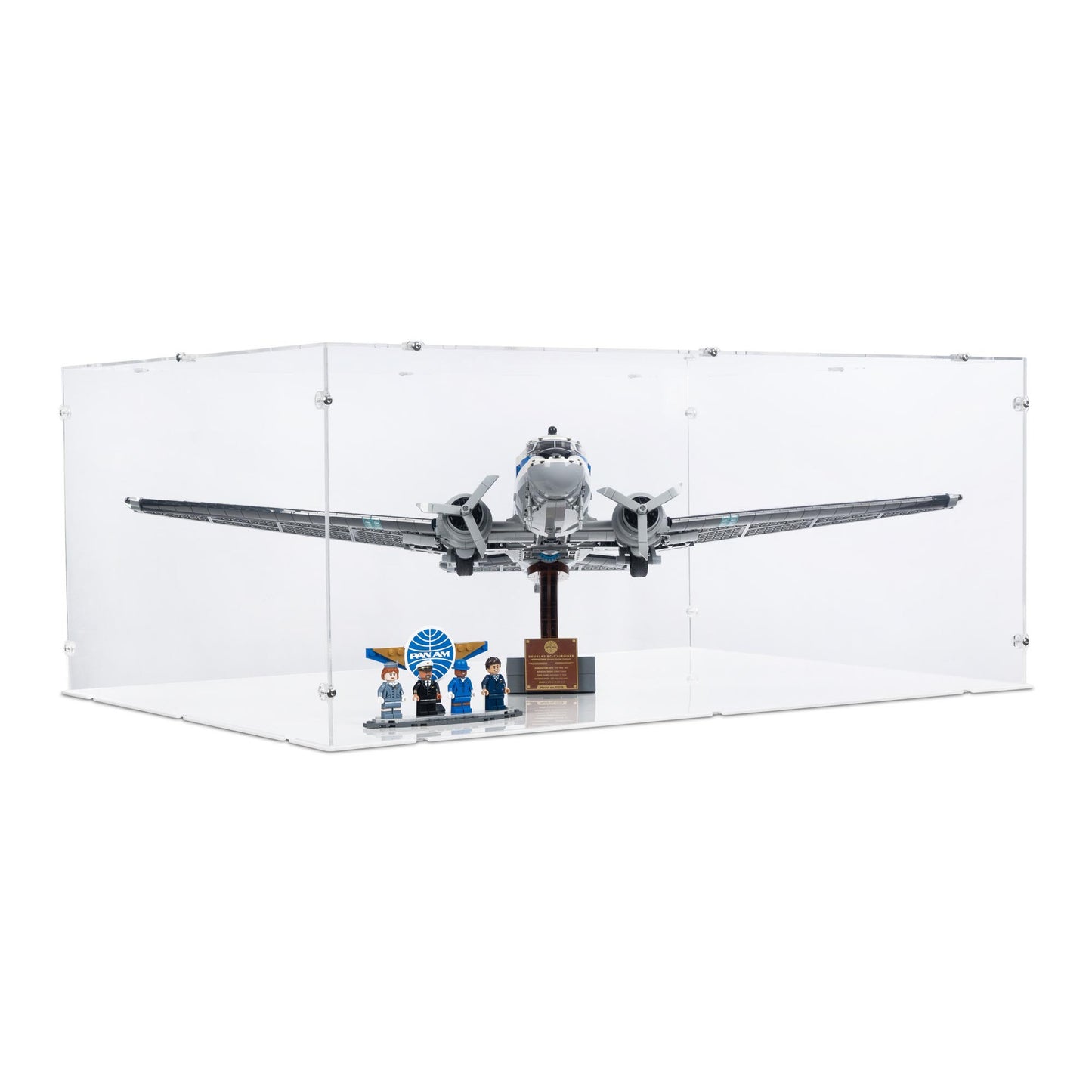 11378 Douglas™ DC-3™ PAN AM® Passagierflugzeug - Acryl Vitrine Lego