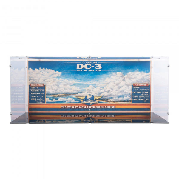 11378 Douglas™ DC-3™ PAN AM® Passagierflugzeug - Acryl Vitrine Lego