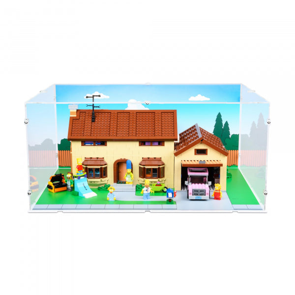 71006 Simpsons Haus Acryl Vitrine Lego