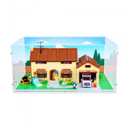 71006 Simpsons Haus Acryl Vitrine Lego