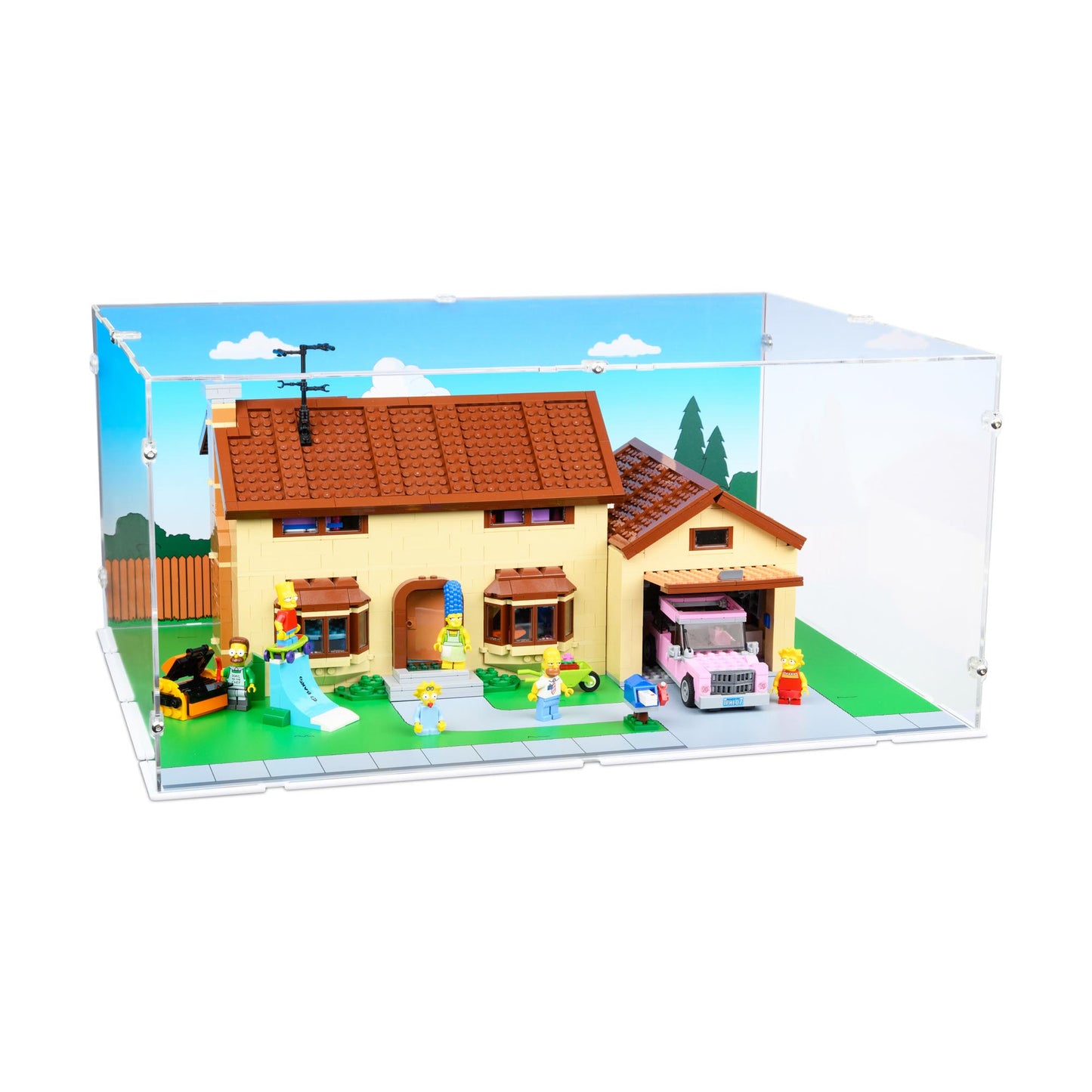 71006 Simpsons House Acrylic Display Case Lego