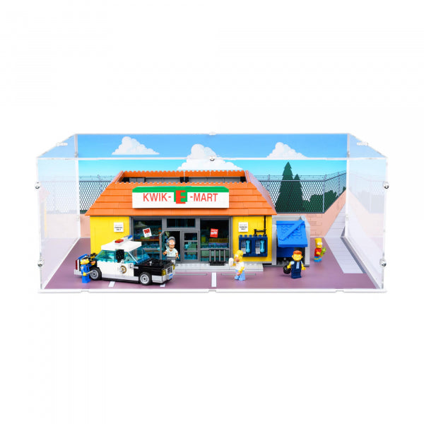 71016 Kwik-E-Mart Acryl Vitrine