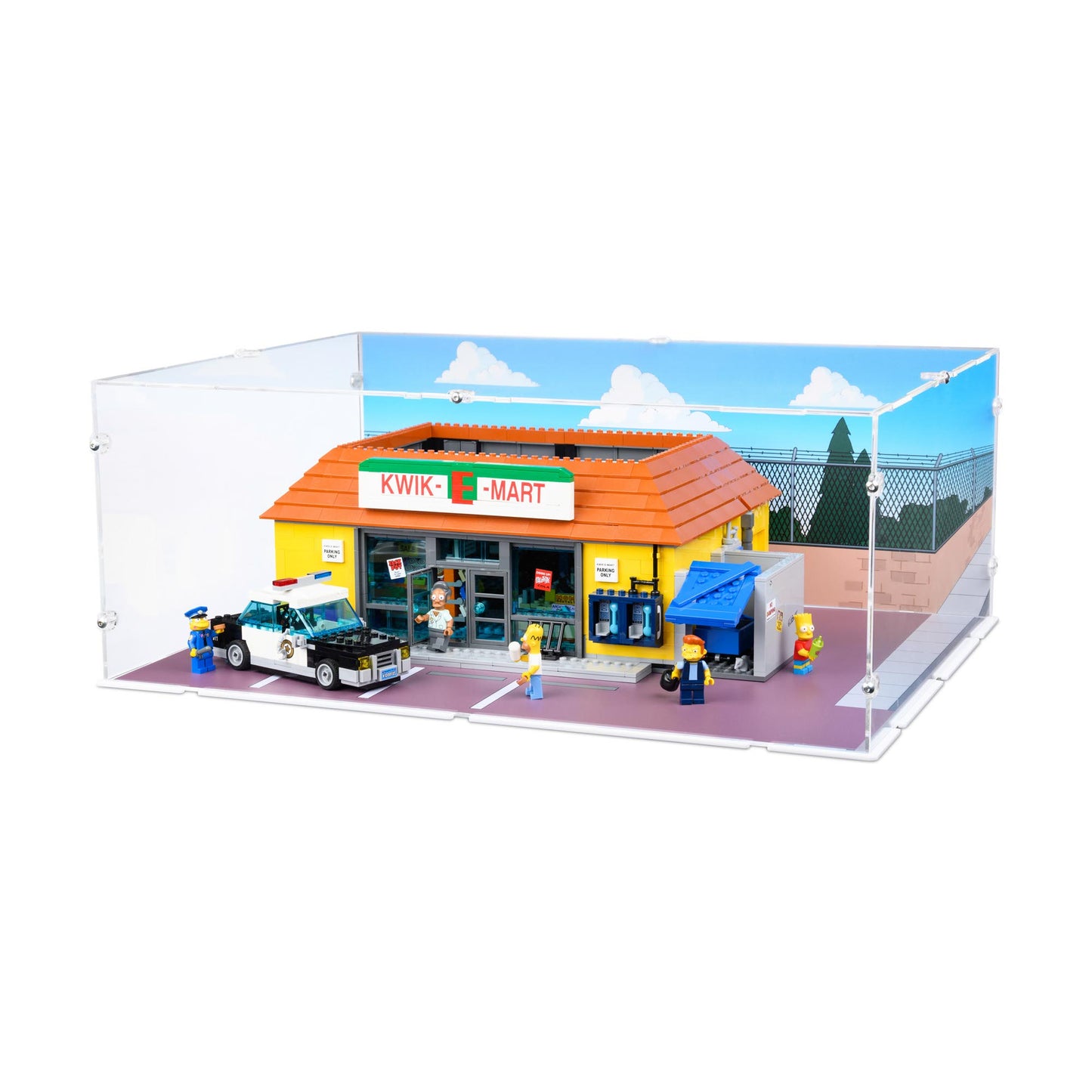 71016 Kwik-E-Mart Aryl Vitrine Lego