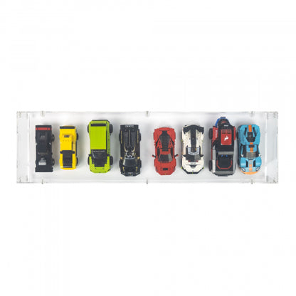 8x Lego Speed Champions (XL) - Acryl Vitrine Lego