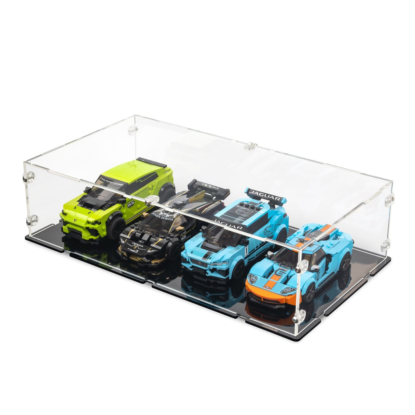 4x Lego Speed Champions (XL) - Acrylic Display Case Lego