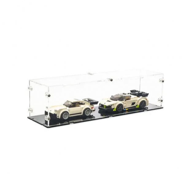 2x Lego Speed Champions - Acryl Vitrine Lego