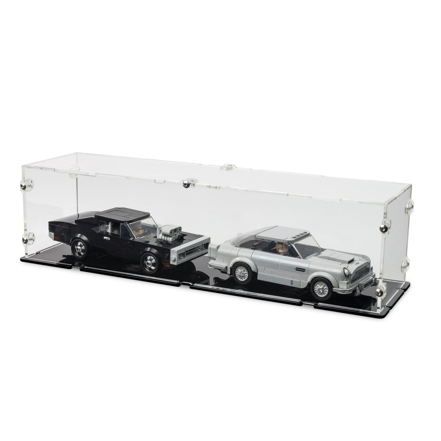 2x Lego Speed Champions - Acrylic Display Case Lego