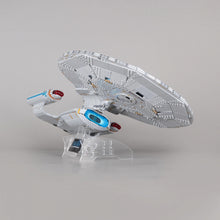 2in1 Acryl Ständer für 10356 Star Trek: U.S.S. Enterprise NCC-1701-D