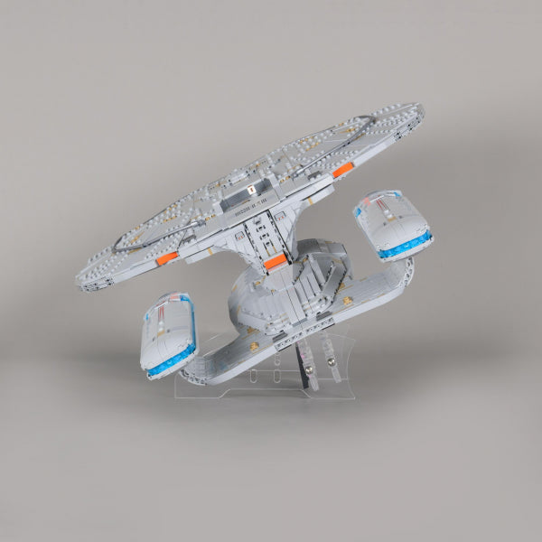 2in1 Acryl Ständer für 10356 Star Trek: U.S.S. Enterprise NCC-1701-D
