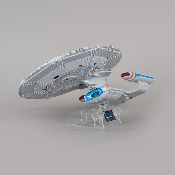 2in1 Acryl Ständer für 10356 Star Trek: U.S.S. Enterprise NCC-1701-D
