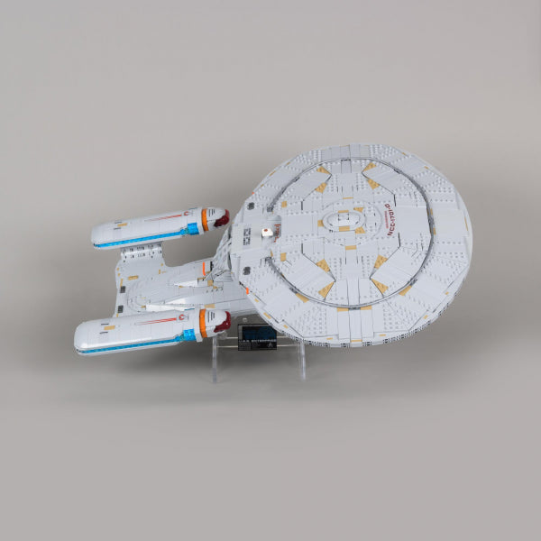 2in1 Acryl Ständer für 10356 Star Trek: U.S.S. Enterprise NCC-1701-D