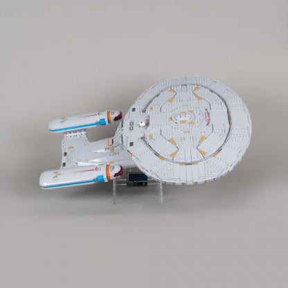 2in1 Acryl Ständer für 10356 Star Trek: U.S.S. Enterprise NCC-1701-D