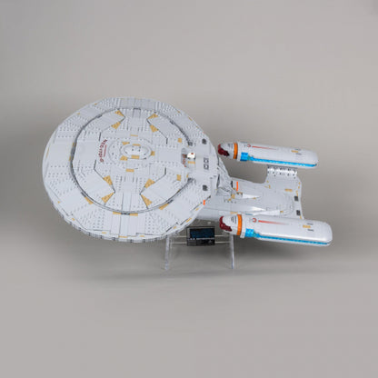 2in1 Acryl Ständer für 10356 Star Trek: U.S.S. Enterprise NCC-1701-D
