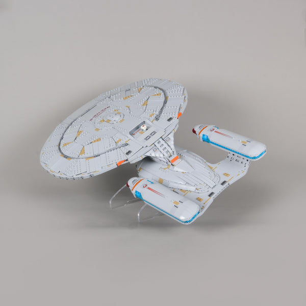 2in1 Acryl Ständer für 10356 Star Trek: U.S.S. Enterprise NCC-1701-D
