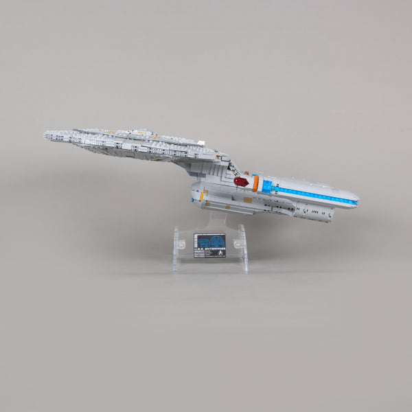 2in1 Acryl Ständer für 10356 Star Trek: U.S.S. Enterprise NCC-1701-D