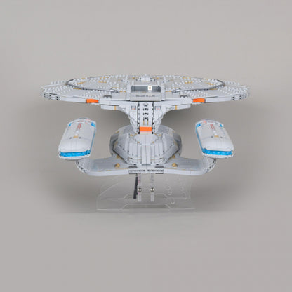 2in1 Acryl Ständer für 10356 Star Trek: U.S.S. Enterprise NCC-1701-D