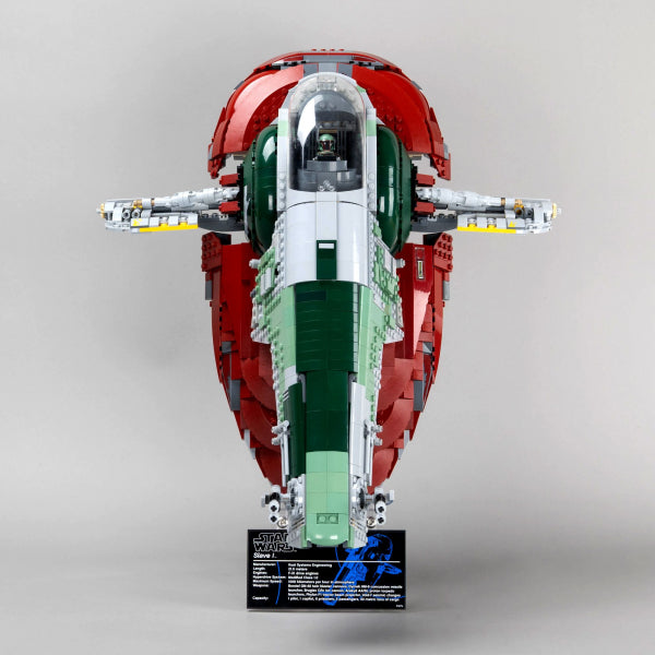 Acrylständer für Lego 75060 Slave I