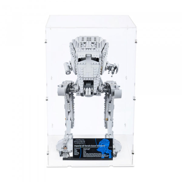 75417 AT-ST Kampfläufer - Acryl Vitrine Lego