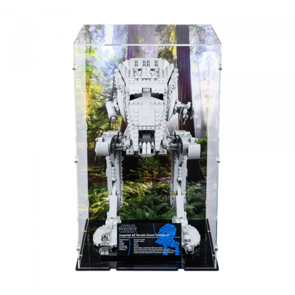 75417 AT-ST Kampfläufer - Acryl Vitrine Lego
