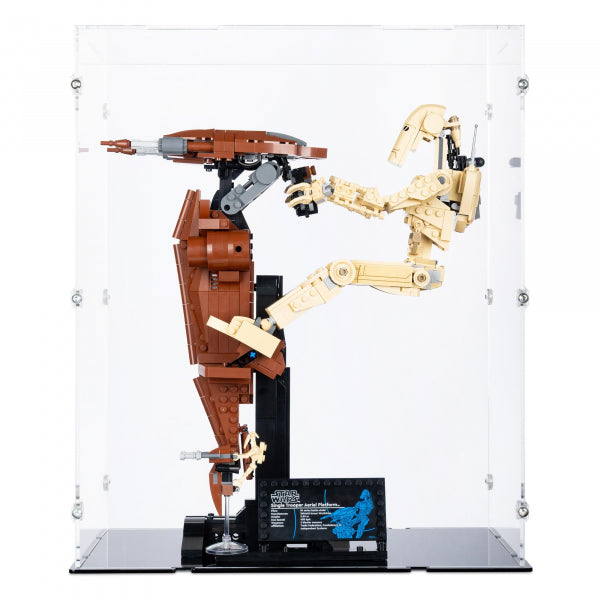 75428 Kampfdroide mit STAP - Acryl Vitrine Lego