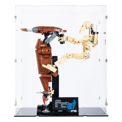 75428 Kampfdroide mit STAP - Acryl Vitrine Lego