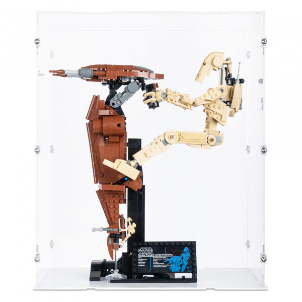 75428 Kampfdroide mit STAP - Acryl Vitrine Lego