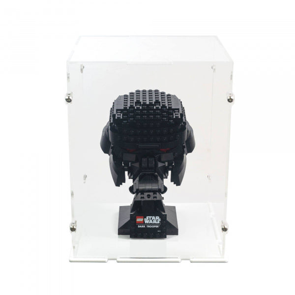 75274 + 75276 + 75277 + 75304 + 75305 + 75327 + 75328 + 75343 Star Wars Helme - Acryl Vitrine Lego