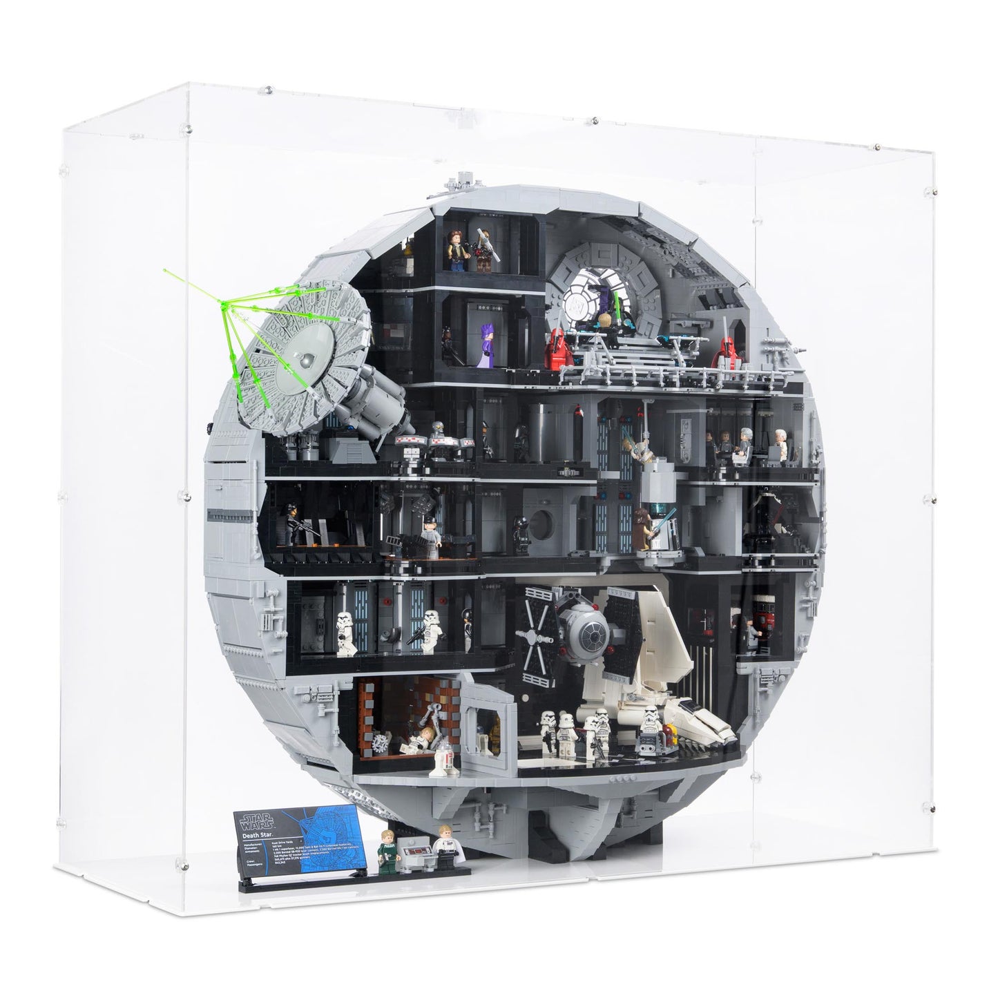 75419 Todesstern - Acryl Vitrine Lego