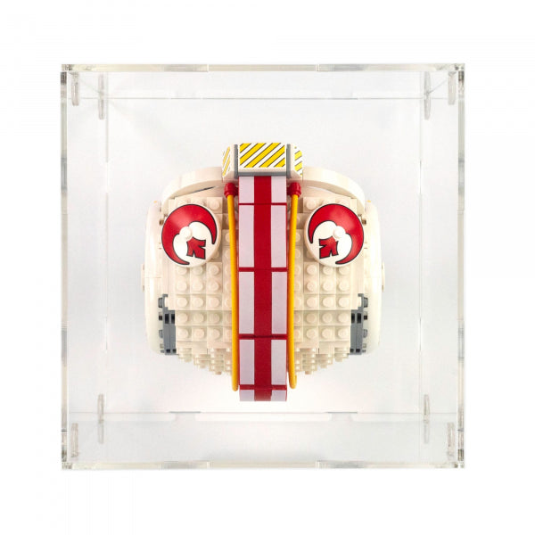 75274 + 75276 + 75277 + 75304 + 75305 + 75327 + 75328 + 75343 Star Wars Helme - Acryl Vitrine Lego