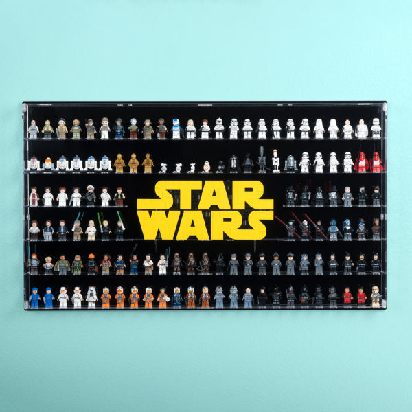 Wandvitrine LEGO® Star Wars für 128 Minifiguren