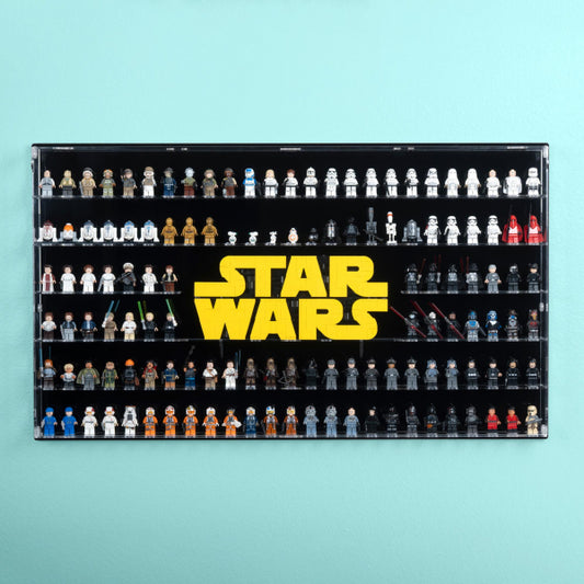 Wandvitrine LEGO® Star Wars für 128 Minifiguren