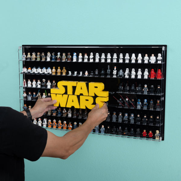 Wandvitrine LEGO® Star Wars für 128 Minifiguren