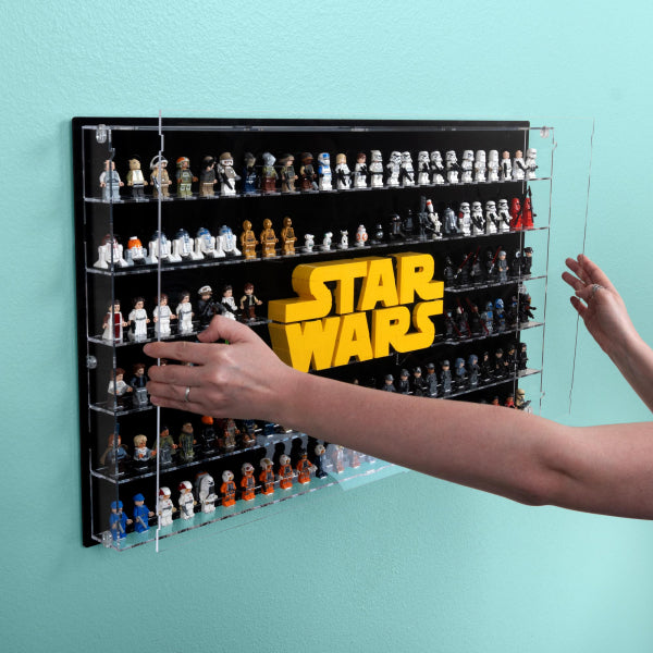Wandvitrine LEGO® Star Wars für 128 Minifiguren