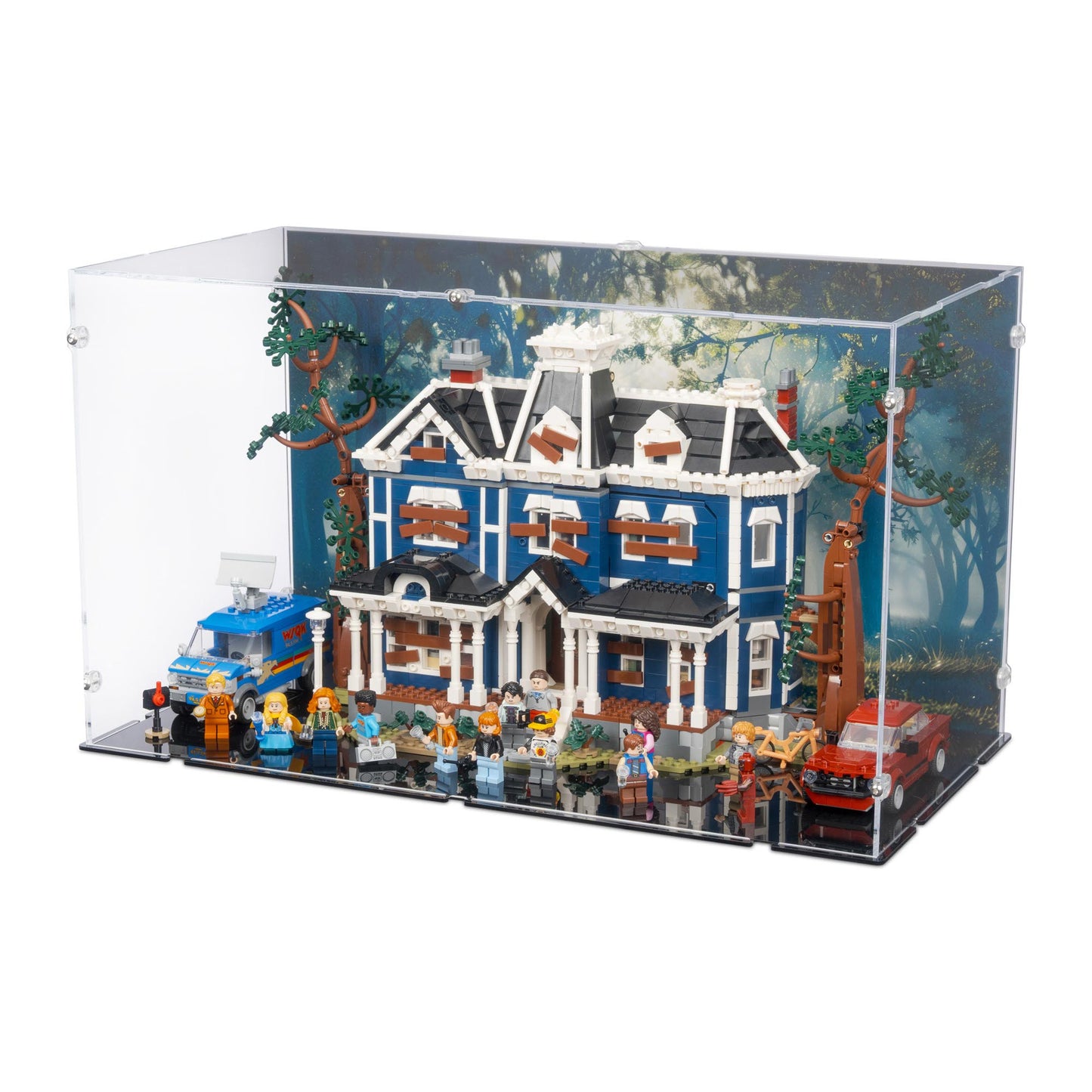 11370 Stranger Things: The Creel House - Acrylic Display Case for Lego