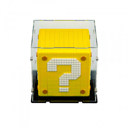 71395 Fragezeichen-Block aus Super Mario 64™ - Acryl Vitrine Lego