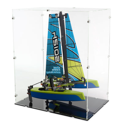 42105 Catamaran - Acrylic Display Case Lego