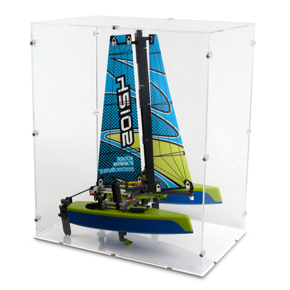 42105 Catamaran - Acrylic Display Case Lego
