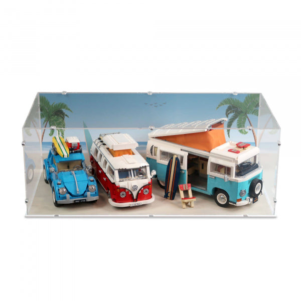 10279 VW T2 Campingbus (Extended) Acryl Vitrine Lego