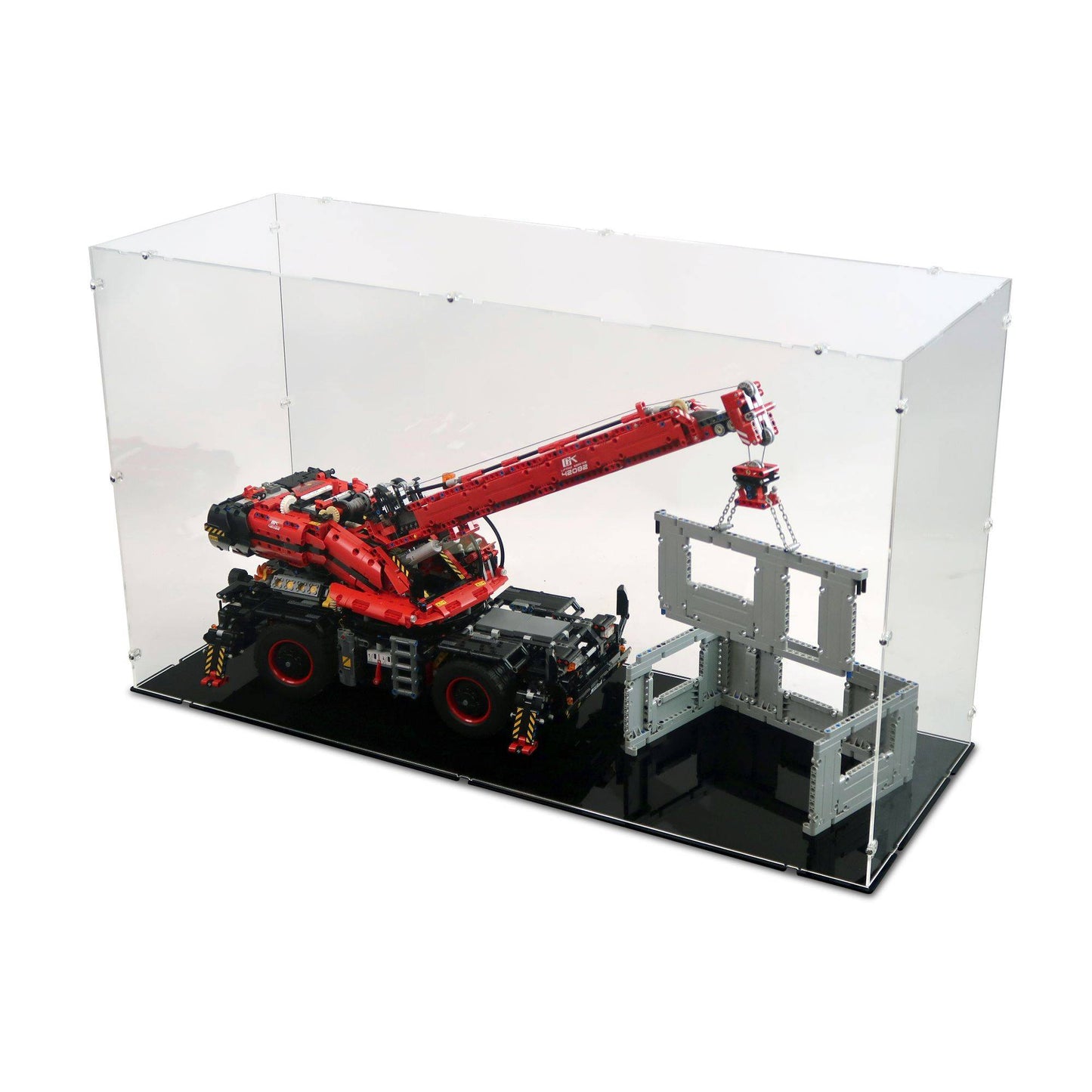 42082 Geländegängiger Kranwagen - Acryl Vitrine Lego