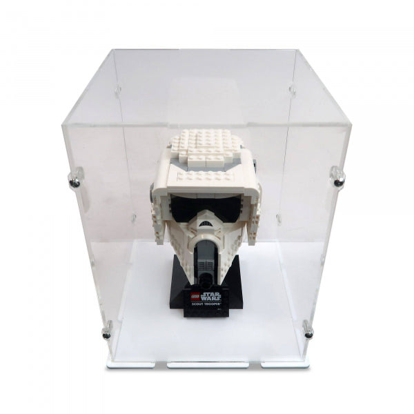 75274 + 75276 + 75277 + 75304 + 75305 + 75327 + 75328 + 75343 Star Wars Helme - Acryl Vitrine Lego